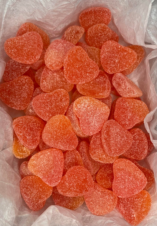 Sour Peach Hearts